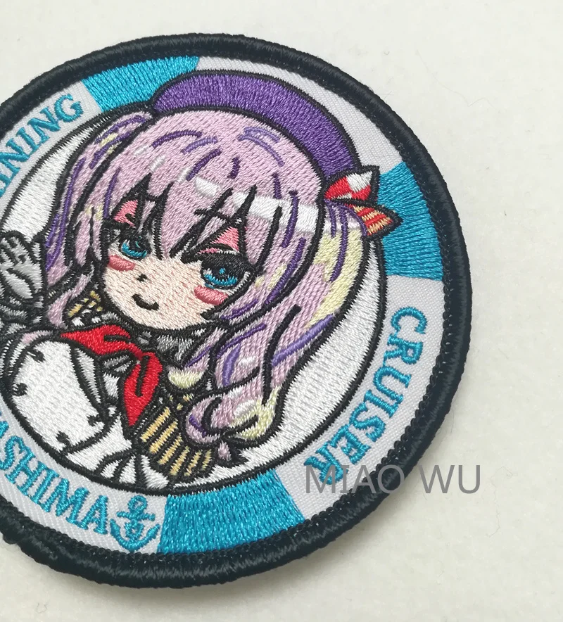 Коллекция канья из аниме Kantai нашивка с вышивкой коллекционный косплей