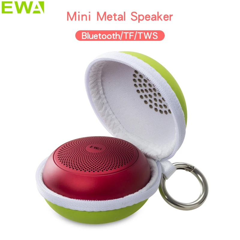 

Портативная Bluetooth-Колонка EWA, TWS, басовый сабвуфер, музыкальная бумбокс, водонепроницаемая Беспроводная колонка металлические динамики s с ч...