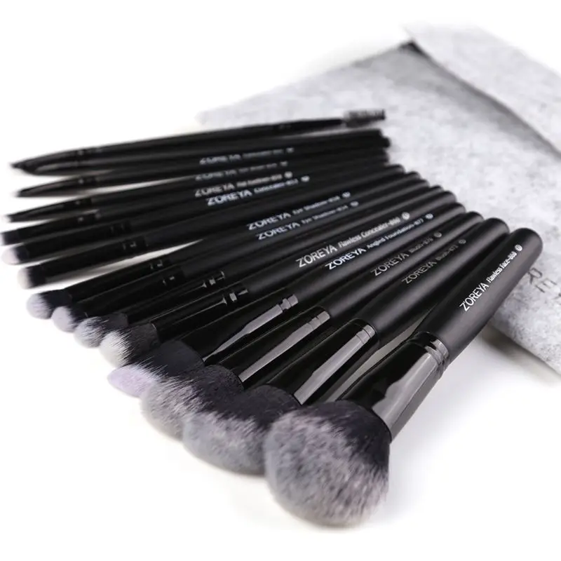 15 шт. набор кистей для Макияжа Различные модели необходимые профессиональные