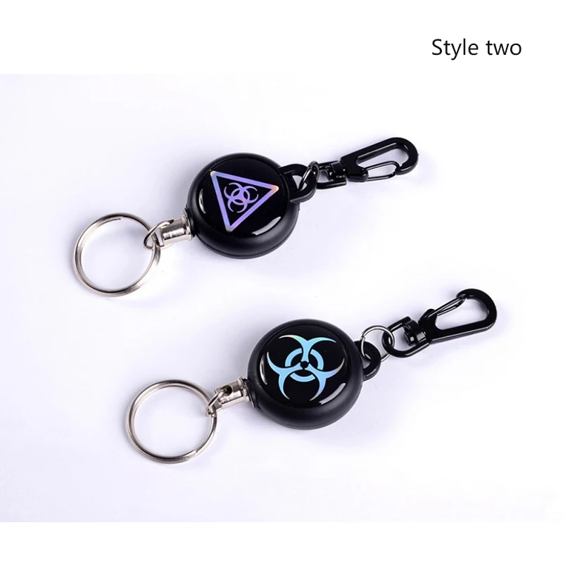 Телескопический брелок для ключей TAD гибкий держатель с функцией защиты от кражи