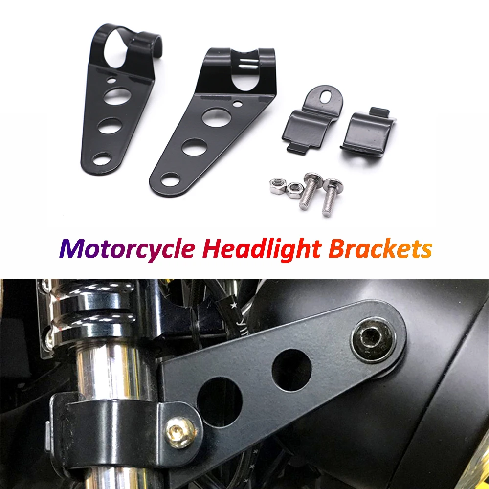Универсальные мотоциклетные передние кронштейны для освещения в стиле