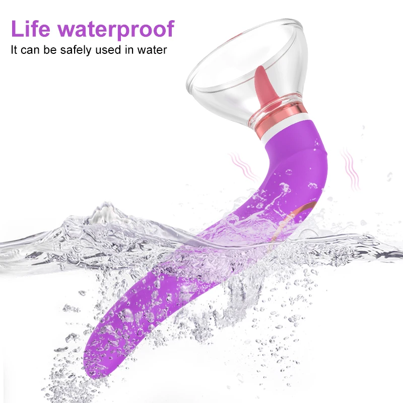 Вибратор для женщин с функцией лизания вибратор имитацией орального секса