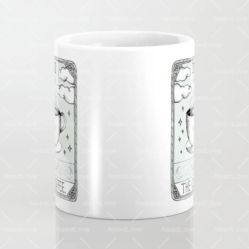 11 унций Таро кофейная кружка белая керамическая Классическая чашка чайная | Дом и