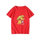 Женская футболка с коротким рукавом, круглым вырезом и принтом Винни-Пуха