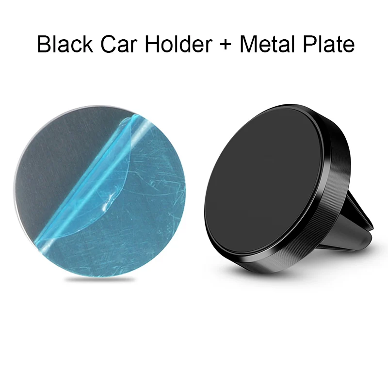 round phone holder in car stand magnet cellphone bracket ca holder for phone for iphone 12 pro max samsung free global shipping