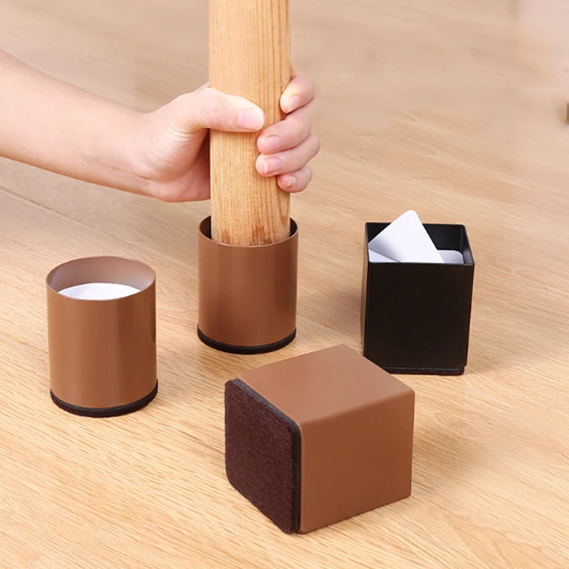 

Household 4Pcs/Set Of Table Heightening Foot Pad Cabinet Table Furniture Resistant Protective Pad Sofa Non- Alip Mat