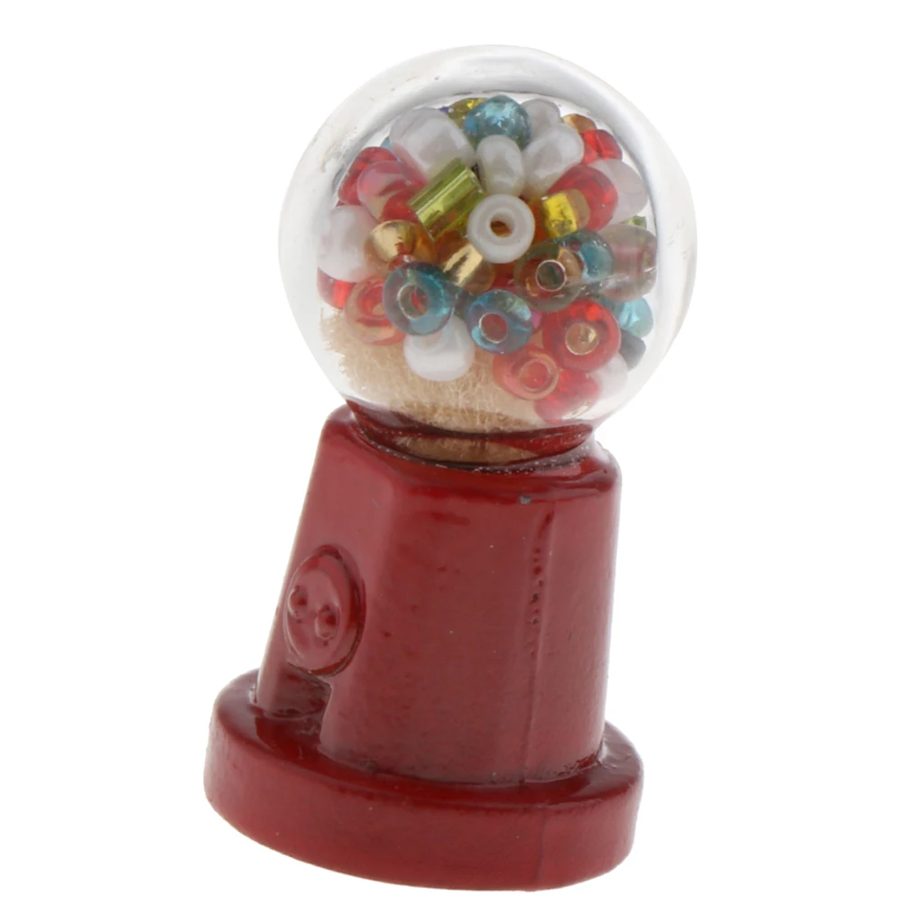

1/12 Dollhouse Mini Realistic Candy Jar Model for Kitchen Room DIY Photo Props