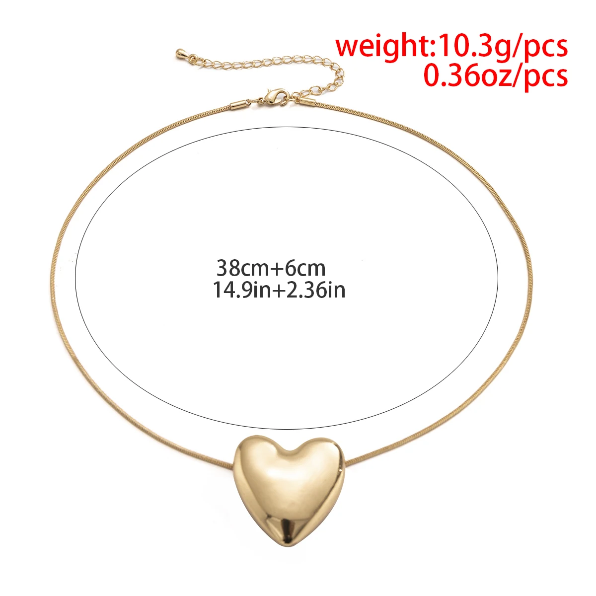 Ingemark минимализм любовь сердце кулон ожерелье для женщин девушек ошейник змея