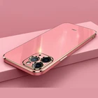 Силиконовый чехол для iphone 7 8 Plus X Xs Max XR 11 12 MINI Pro Max