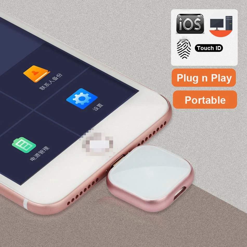 MFI металлический USB флеш накопитель для iPhone 256 ГБ 128 64 ГБ|USB флэш-накопители| |