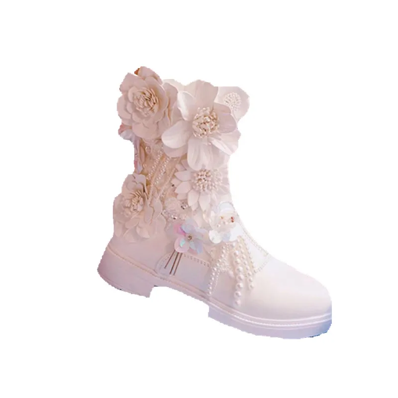 Оригинальные короткие ботинки на молнии спереди в европейском стиле Ботинки Martin