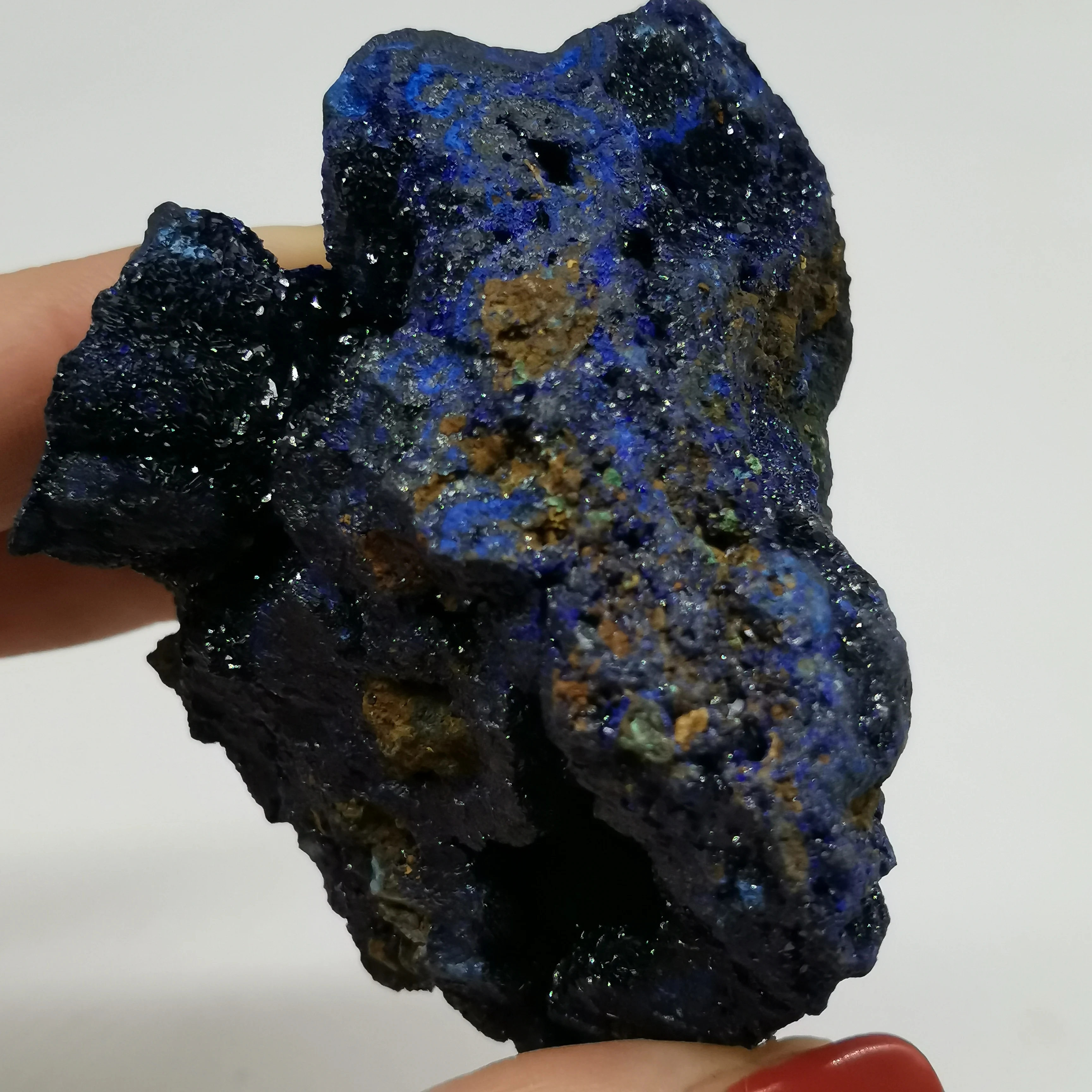 166 г высокое качество натуральный Азурит образцы минералов исцеляющий камень