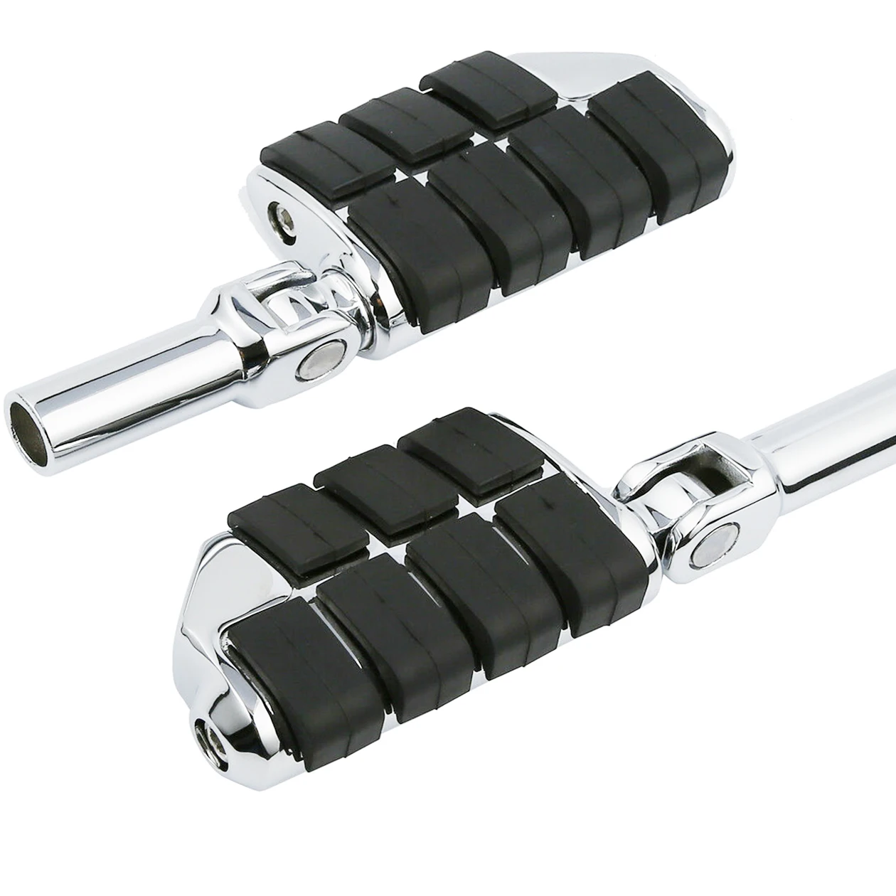 Хромированные задние колышки для пассажирских ног подходят Harley Softail Slim 2012-2017 |