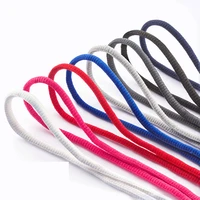 new 1pair fashion high quality leisure multi color shoelace outdoor classic round shoelaces sport men and women shoe laces