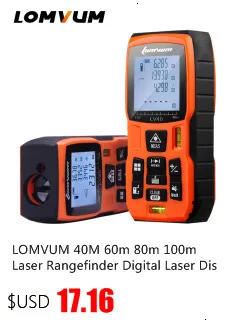 LOMVUM телескоп для гольфа, лазерный дальномер, 1500 м, спортивный телеметр, охотничий дальномер, Монокуляр, трена, лазерная рулетка