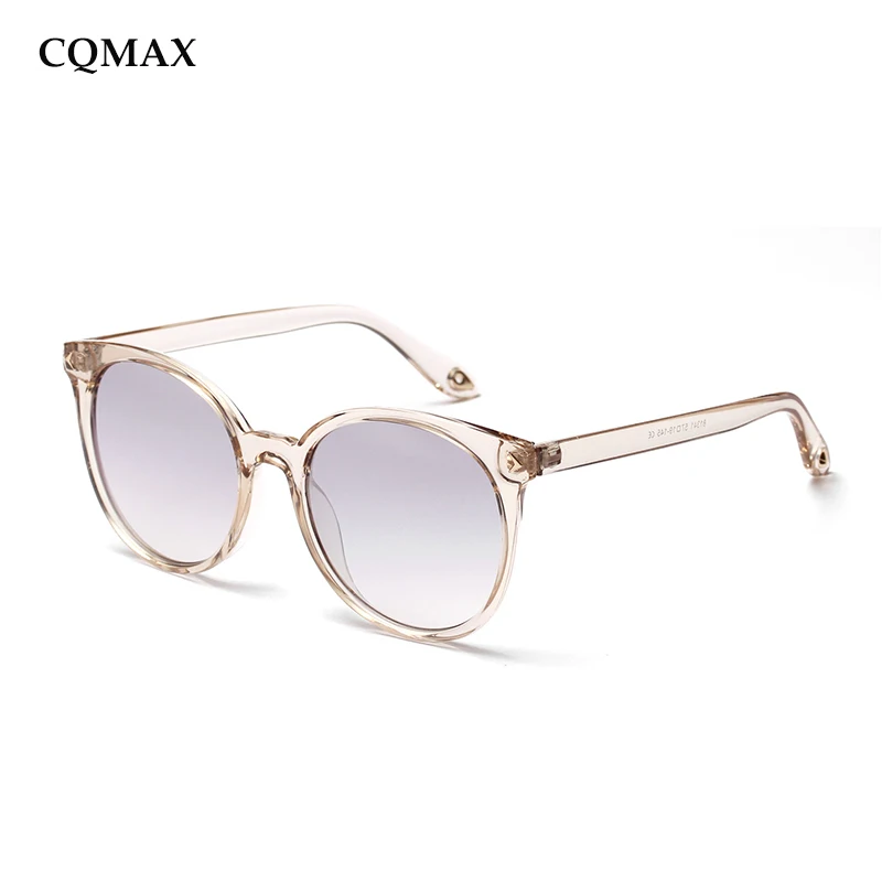 CQMAX 2019 Модные Классические Круглые ретро солнцезащитные очки роскошные женские