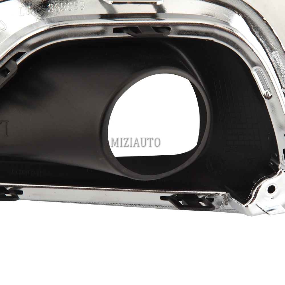 

Chrome Front Bumper Fog Lights Lamp Cover for Jeep Grand Cherokee 2014 2015 2016 2017 Bezel Trim Garnish