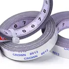 123456 м центрованная измерительная линейка самоклеящаяся Метрическая лента из нержавеющей стали измерительная лента для деревообработки