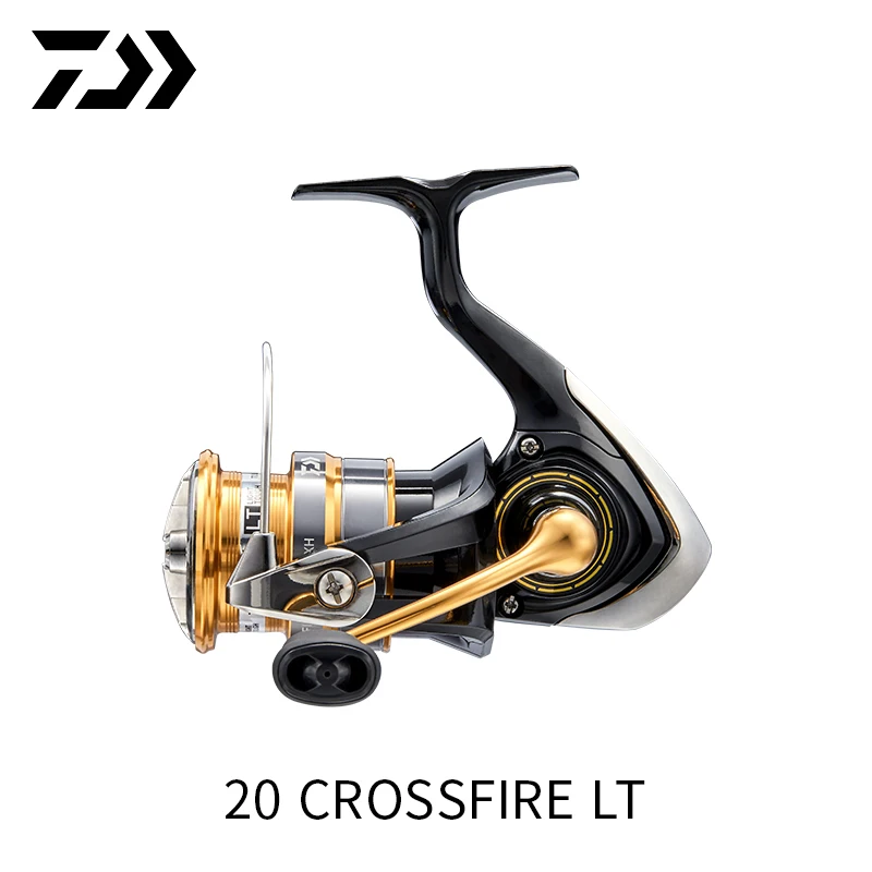 2020 DAIWA CROSSFIRE LT Classical High-Performance Spinning Reel Long Casting Metal Fishing Reel Saltwater Fishing Tackle