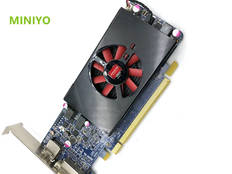 Высококачественная видеокарта для AMD Radeon HD7570 1G GDDR5 128 бит DP DVI порт 2K настольная LOL