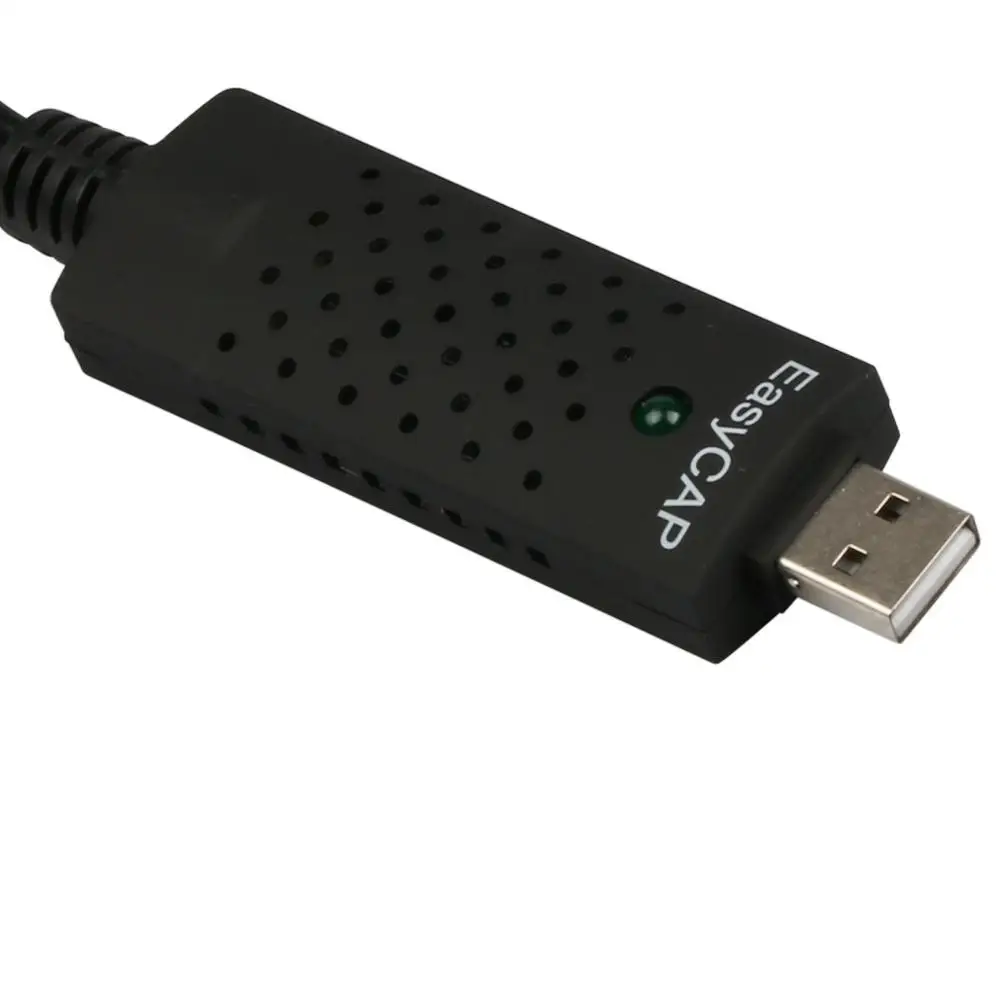 Карта адаптер захвата USB Easycap 2 0 TV Video Audio VHS на DVD HDD преобразователь карта