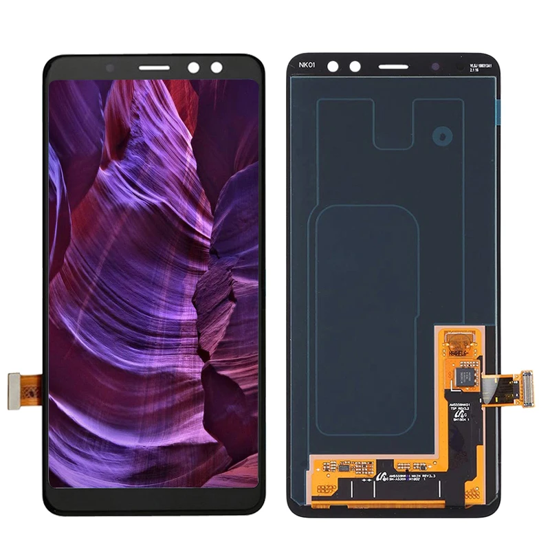 Дисплей 5 6 дюйма для Samsung Galaxy A8 2018 A530 A530F A530F/DS A530N и сменный сенсорный экран с