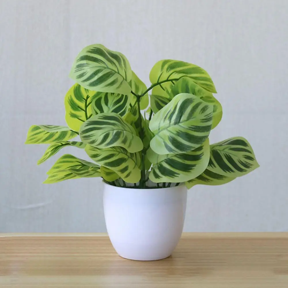 

Artificial Foliage Plant Potted Bonsai Wedding Party Home Mall Desk Office Decor wedding decoration