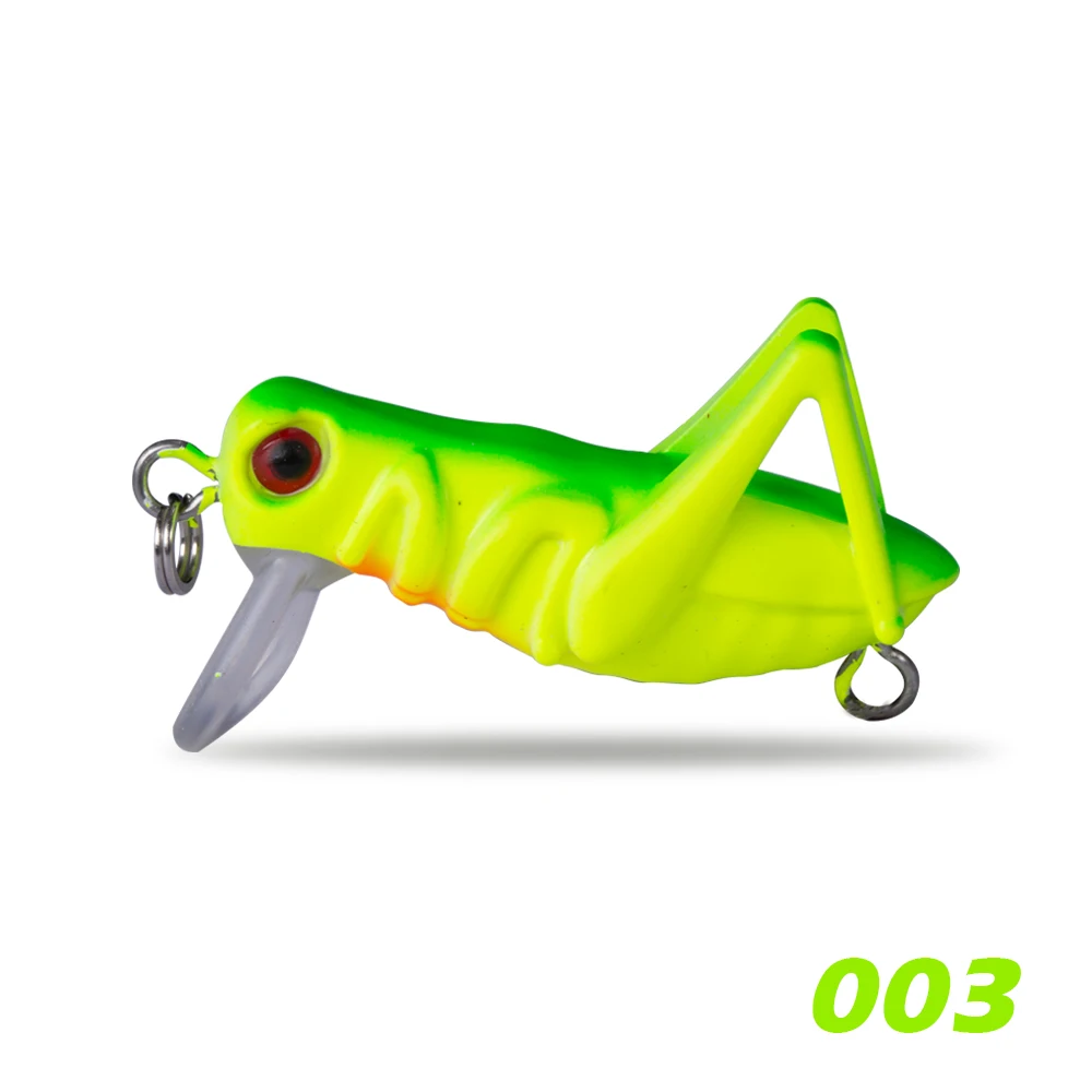 Ловля форели hunthouse кузнечик привлекает насекомых мини приманка для рыбалки 35 мм 3g