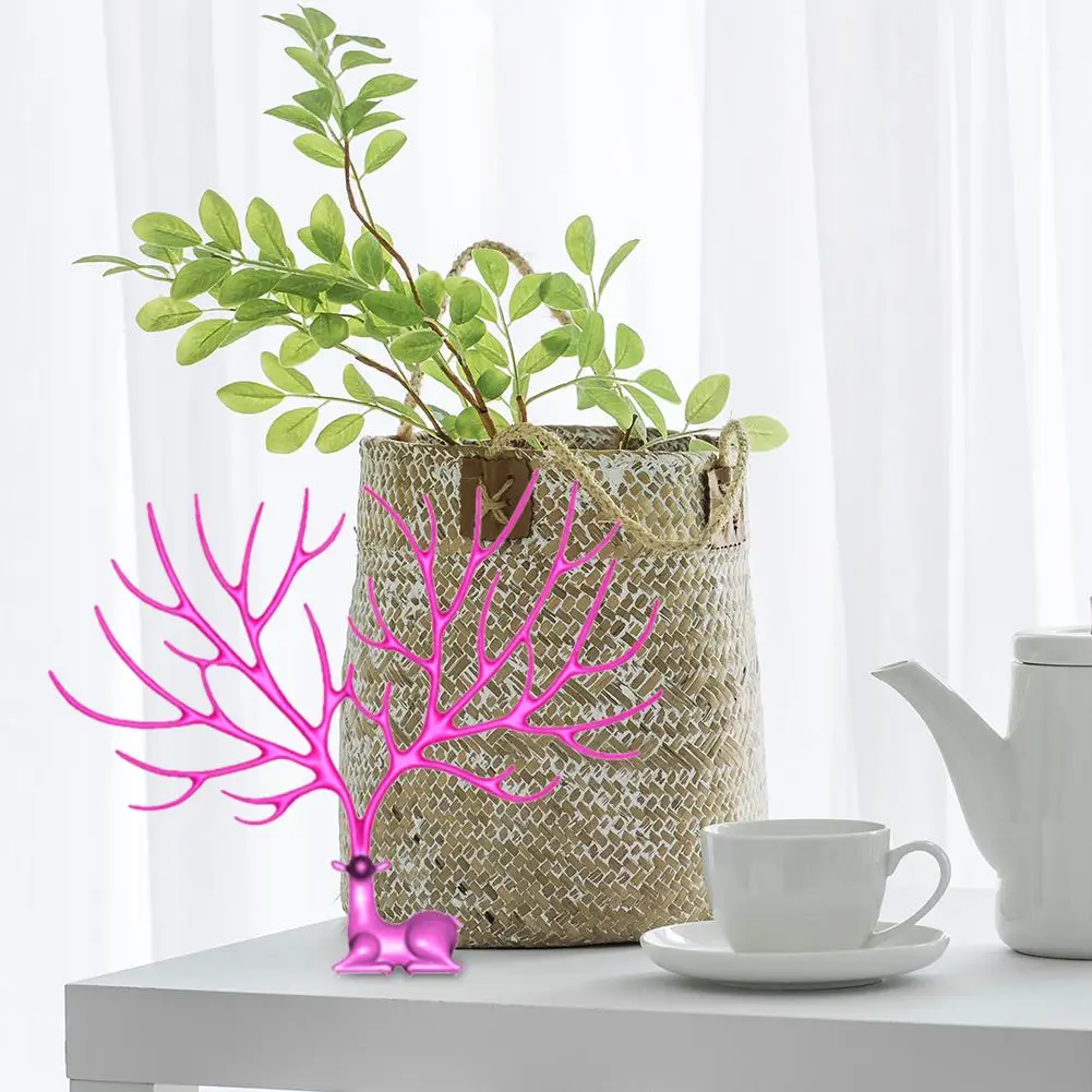 Прозрачное эпоксидное Силиконовое зеркало в виде оленя рога дерева ветки ручная