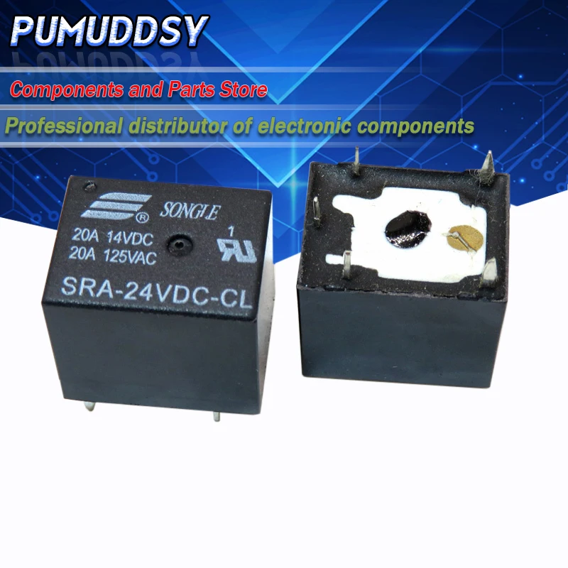 5 шт. реле Φ контактов 24 В постоянного тока высокое качество T74 | Электронные