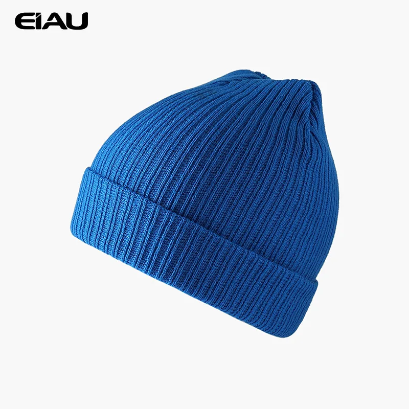 Женские шапки бини вязаные зимние теплые мягкие удобные детские в стиле хип хоп