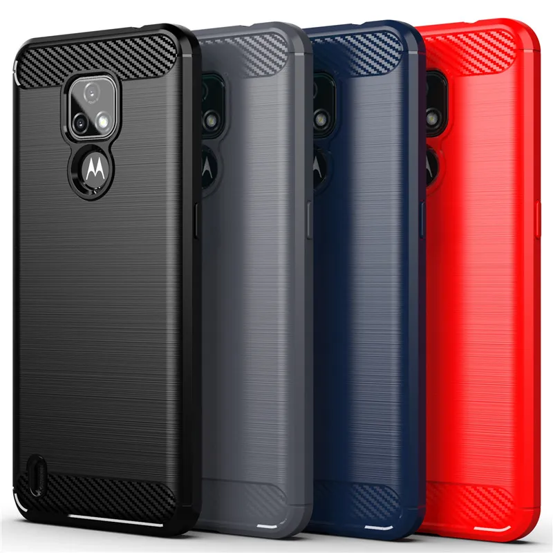 For Motorola Moto E7 2020 Case For Moto E6s 2020 Cover Shockproof Soft Silicone Protective Phone Bumper For Moto E7 G9 Play