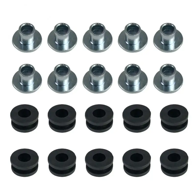 

Motorcycle Rubber Grommets Kit Bolt Assortment For Honda Yamaha Suzuki Kawasaki Fairings Bolt Pressure Relief Cushion Kit