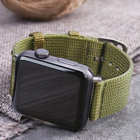 nylon band for apple watch band 44mm 42mm 40mm 38mm watch nylon male lady braided bracelet strap for iwatch 654321 se series