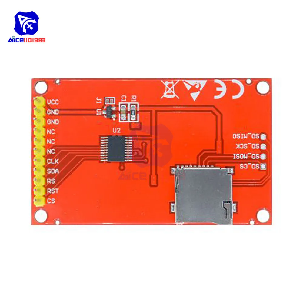 ЖК-дисплей 1 8 дюйма TFT 128x160 128160 diymore ST7735S для Arduino 51/AVR/STM32/ARM | Электронные компоненты