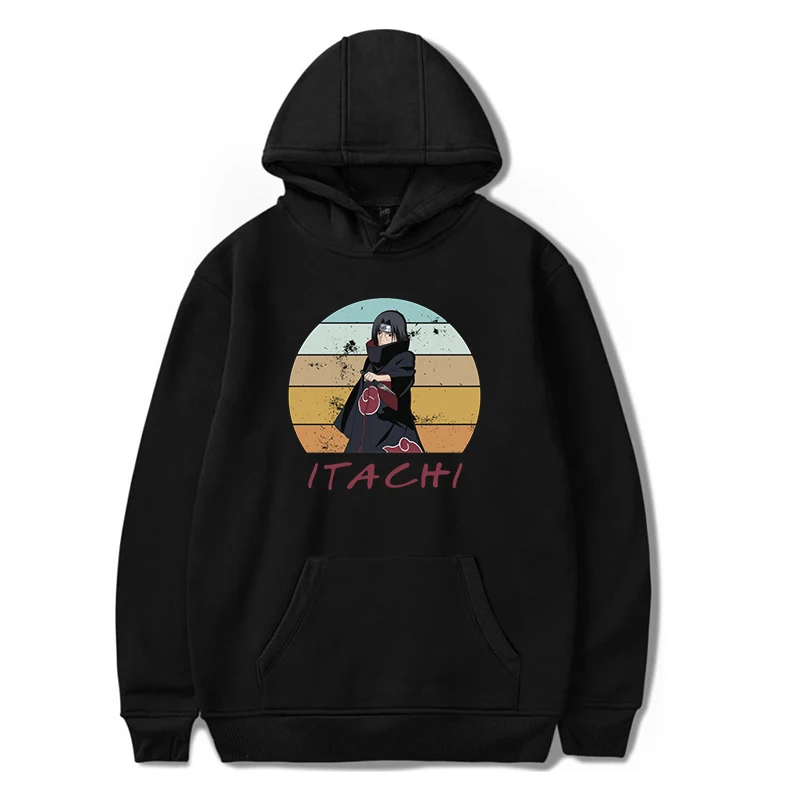 Аниме Наруто толстовка для мальчиков мужская Janpan стиль узор Harajuku эстетика Femme