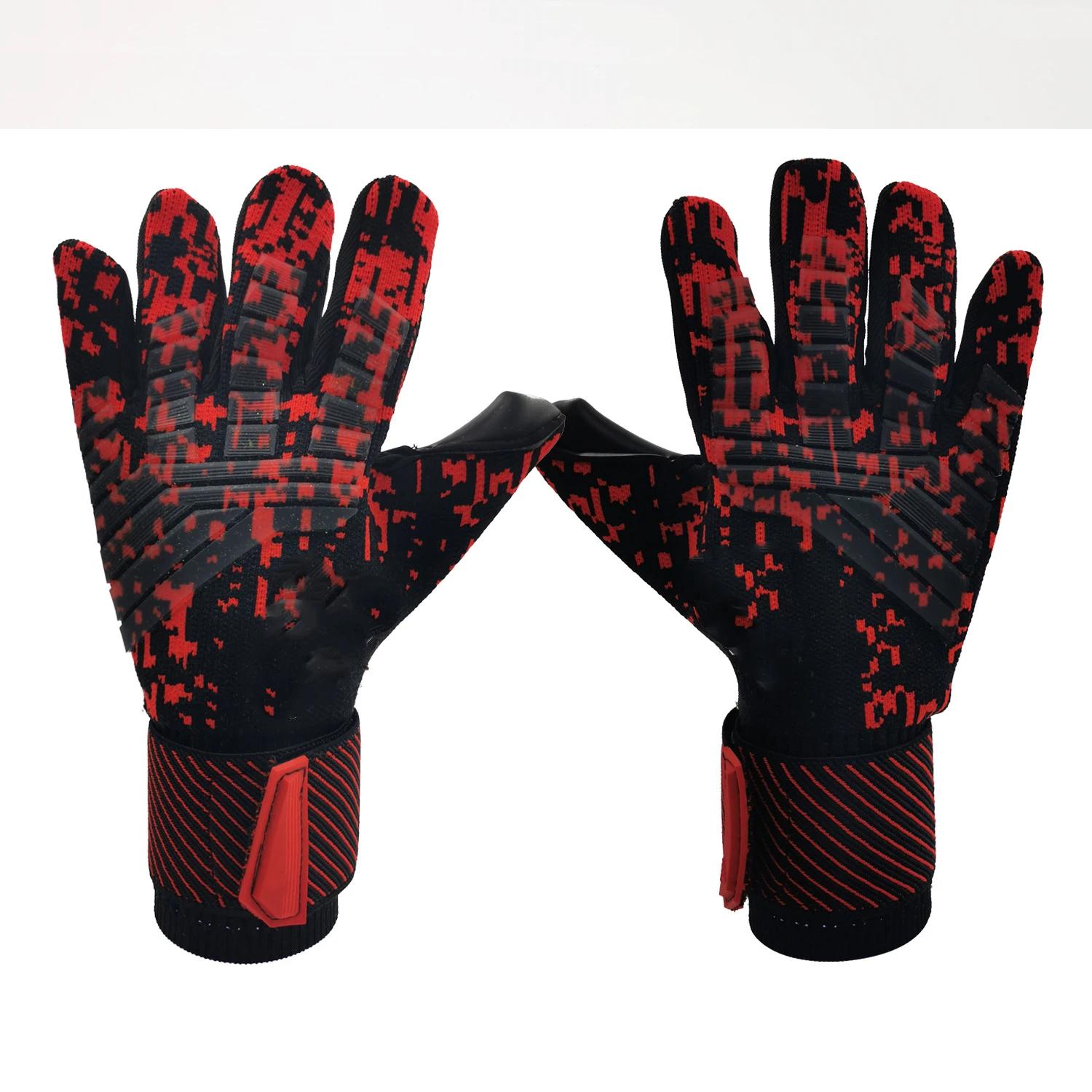 

Football Soccer Goalie Goalkeeper Gloves Premium Quality Thicken Latex Adult Match Training Goalkeeper Soccer Goalie Gloves