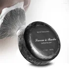 Натуральное мыло для лица ручной работы усы крем для бритья Пена для бритвы парикмахерский салон Очистка лица Мыло для бритья бороды