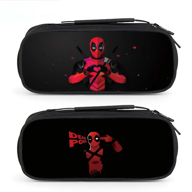 Милые парусиновые пеналы Disney в виде Человека паука сумки для ручек и карандашей с