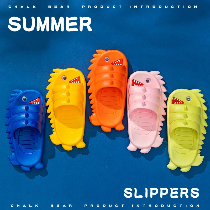

Children Sandals 2021 Rainbow Unicorn Slippers Boys Girls New Summer Kids Beach Shoes Toddler Soft Indoor Slippers Bathroom