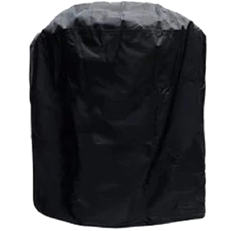 

Barbecue Grill Outdoor Dustproof Grill Rainproof Outdoor Grill Cover Round Grill Black 70X70cm