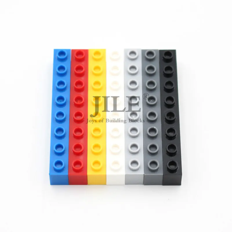 Строительные блоки Технология кирпич 1x8 может служить в качестве 7 отверстий 3702