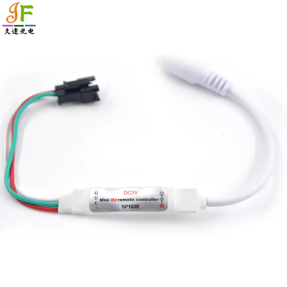 10 шт. SP103E Беспроводной RF SK6812 RGB/RGBW светодиодный контроллер DC5V 24V 14 ключ 300 видов