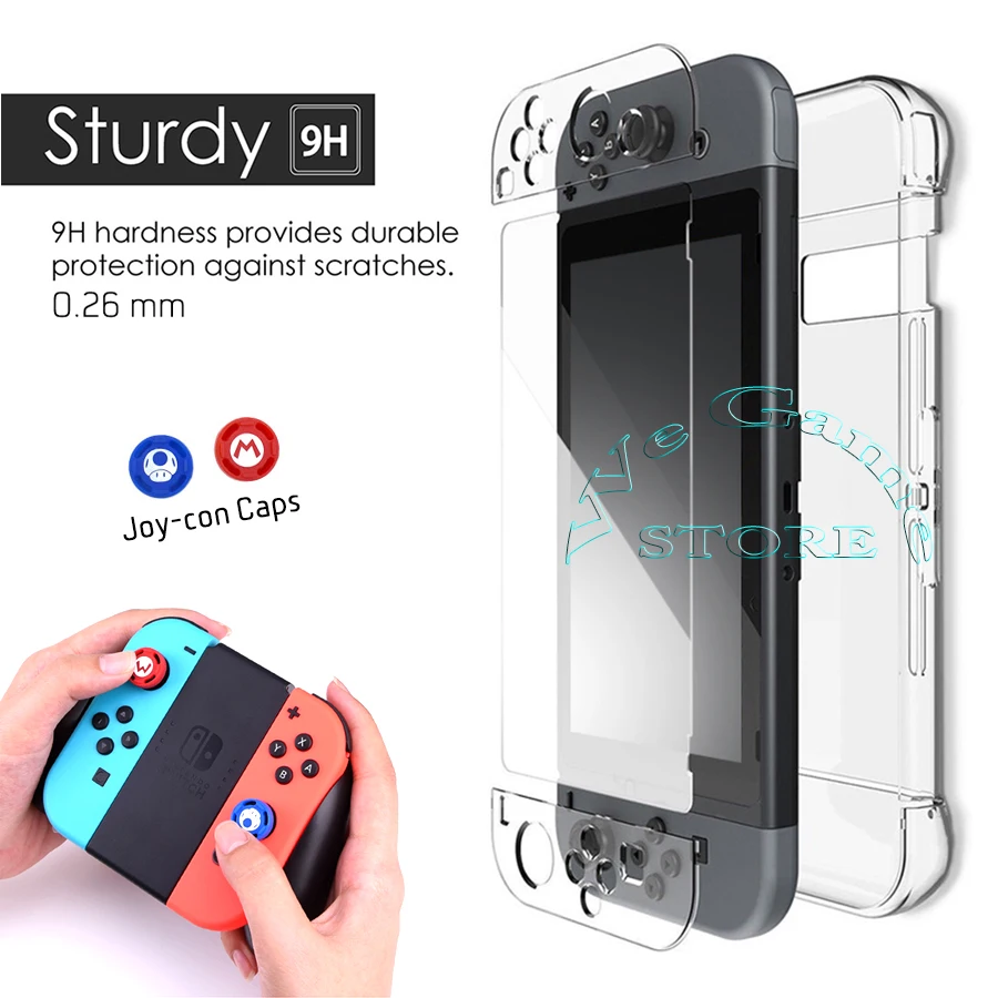Чехол для Nintendo сумка путешествий с переключателем + стеклянная пленка экрана