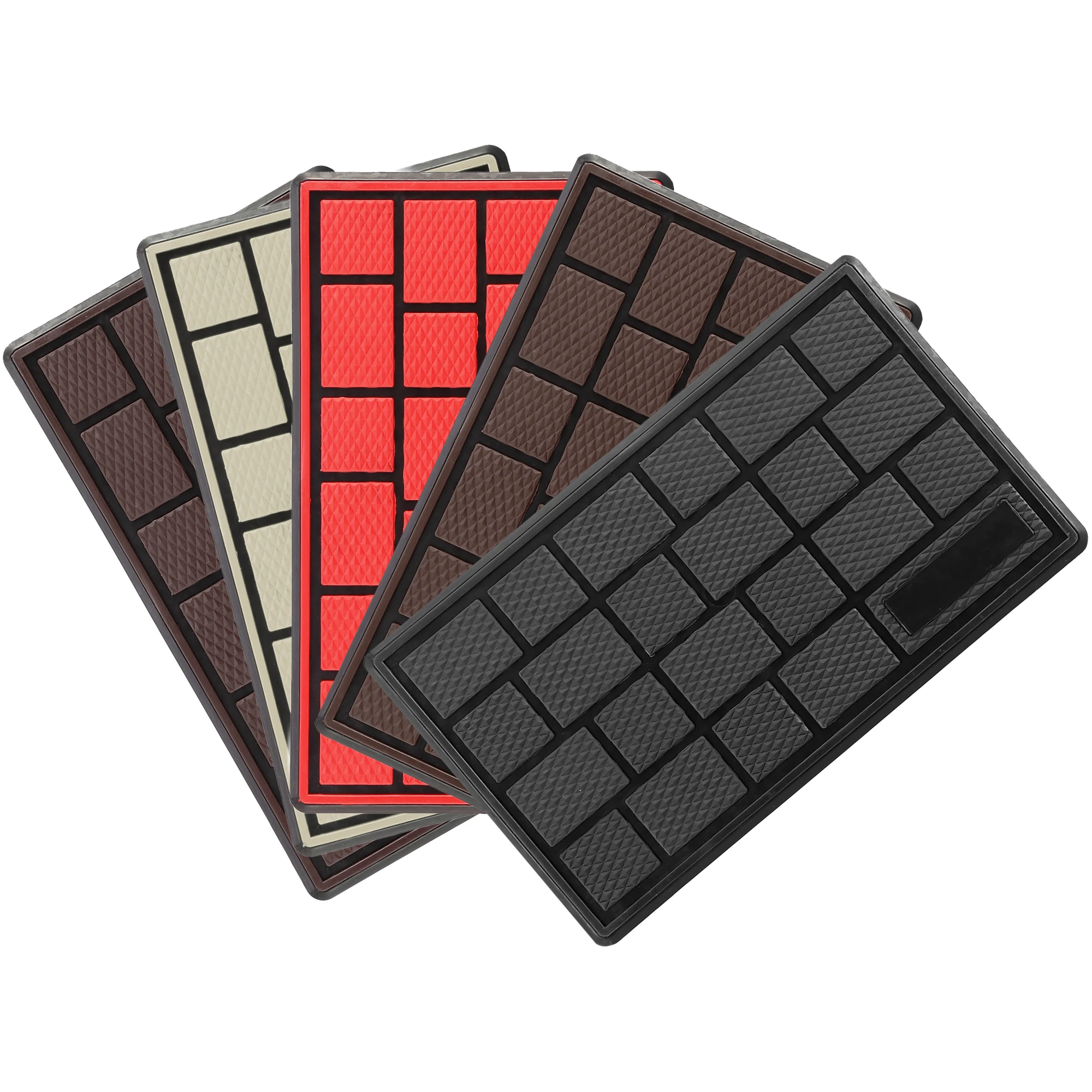 Uxcell 2 шт. ПК ПВХ автомобиль грузовик коврик для ног каблук накладка пусковая