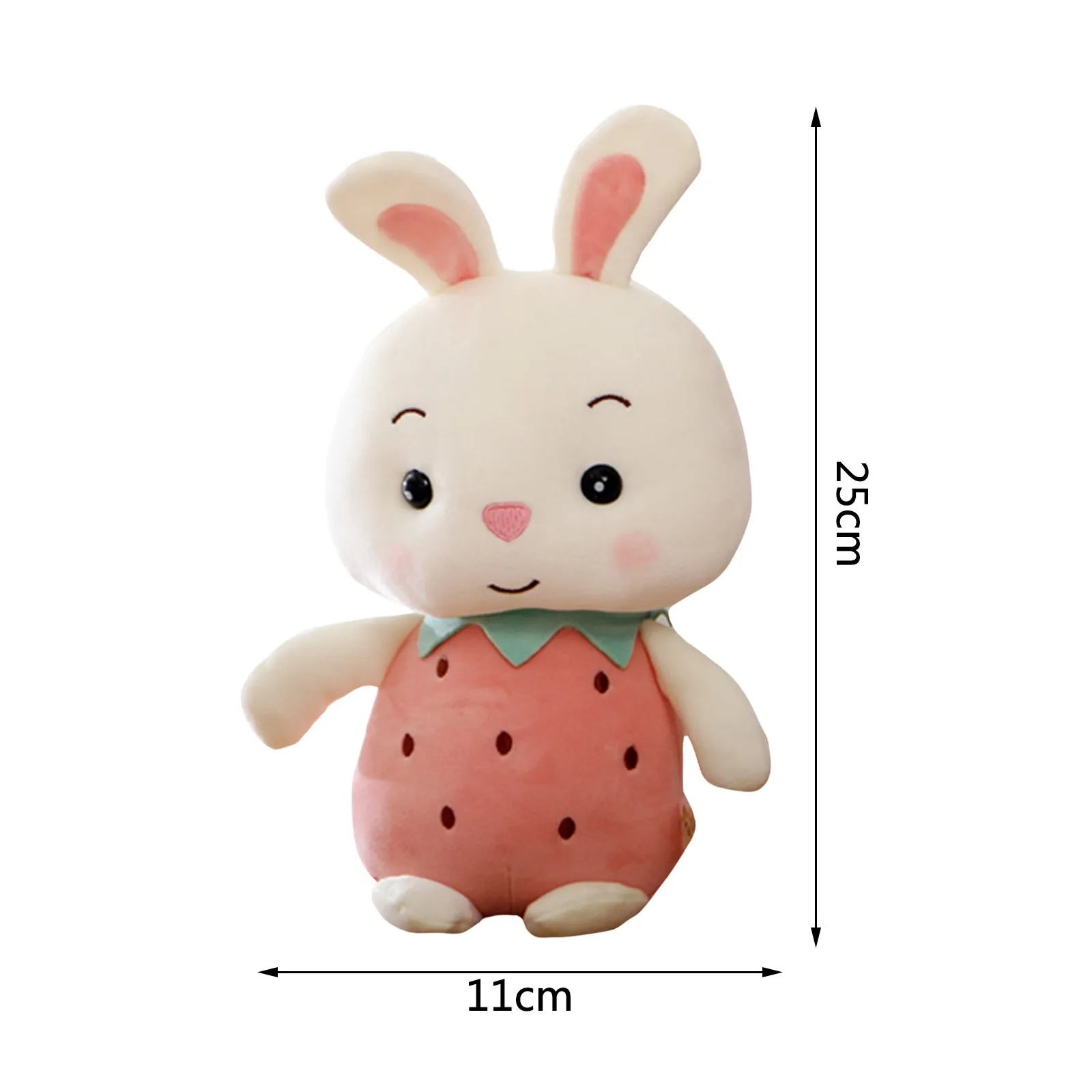 

Plush Stuffed Toy Easter Scarf Cute Rabbit Plush Toys Kawaii Accessories Bunny Stuffed Plush Animal Baby Toys Holiday Gifts