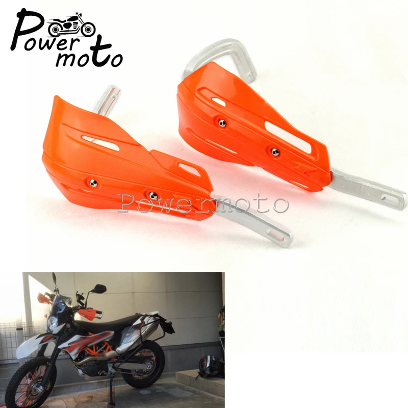 Мотоцикл оранжевая ручка рука гвардии протектор для Enduro SX SXF XCW отл 85 125 250 300 350 450 530