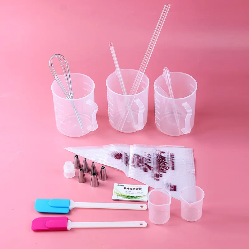 Набор для изготовления мыла Nicole силиконовая форма с сепараторами и деревянной