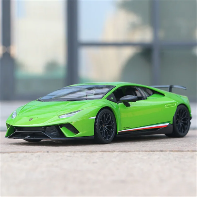 

Масштаб 1:18, модель, литые из металлического сплава, гоночный автомобиль Huracan, роскошные великолепные спортивные автомобили, игрушечные суперавтомобили, коллекция для детей