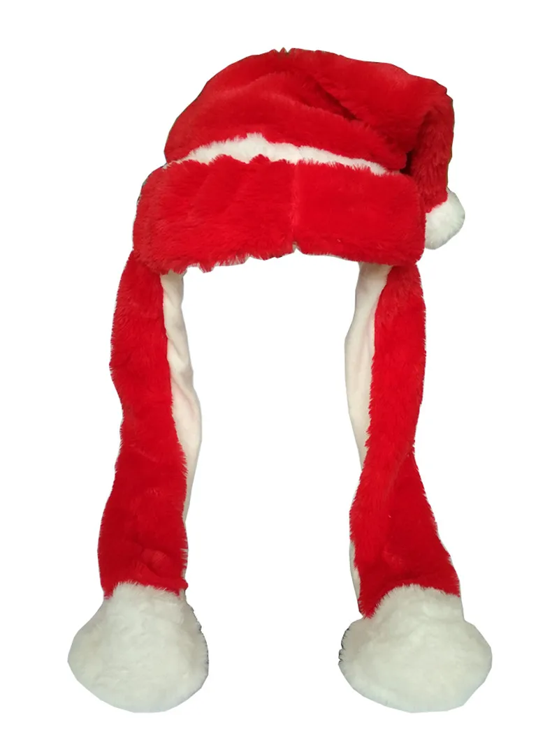 необычная новогодняя шапка. новогодняя шапка с ушками. колпак эльфа с ушами. колпак деда мороза. ободок оленя.